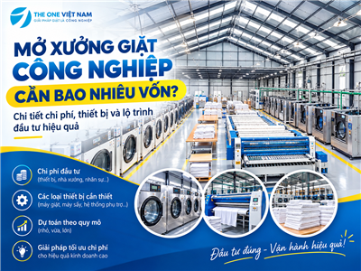 Mở Xưởng Giặt Công Nghiệp Cần Bao Nhiêu Vốn?